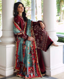 Republic Womenswear Amaris Unstitched Karandi 3Pc Suit D-04 Sienna