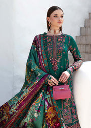 Kanwal Malik Elysia Embroidered Lawn Unstitched 3Pc Suit - SIERRA