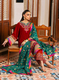 Zainab Chottani Embroidered Velvet Unstitched 3Pc Suit - Sifa