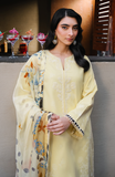 Seran Afsanah Embroidered Lawn Unstitched 3Pc Suit D-06 SINA
