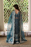Afrozeh Shehnai Embroidered Organza Unstitched 3Pc Suit AFS-25-10 SITARA