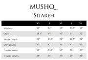 Mushq Sunehri Ramsha Edit Zari Tissue Silk Stitched 3Pc Suit - Sitareh