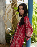 Liliana by Faiza Saqlain Embroidered Lawn Unstitched 3Pc Suit - Sivana