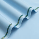 North Pole by Dynasty Fabrics Men's Unstitched Wash & Wear Suit - Sky Blue