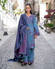 Meet Me In Istanbul by Rang Rasiya Unstitched Khaddar 3Pc Suit - SKYE