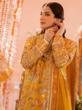 Faiza Faisal Heeriye Embroidered Raw Silk Unstitched 3Pc Suit - Sofia
