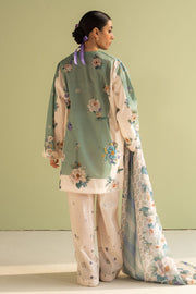 Coco by Zara Shahjahan Prints Unstitched Lawn 3Pc Suit D-02A SOFIA
