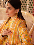 Faiza Faisal Heeriye Embroidered Raw Silk Unstitched 3Pc Suit - Sofia