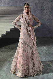 Afrozeh Embroidered Luxury Bridal Net Unstitched 3Pc Suit AFB-24-02 SOFIA