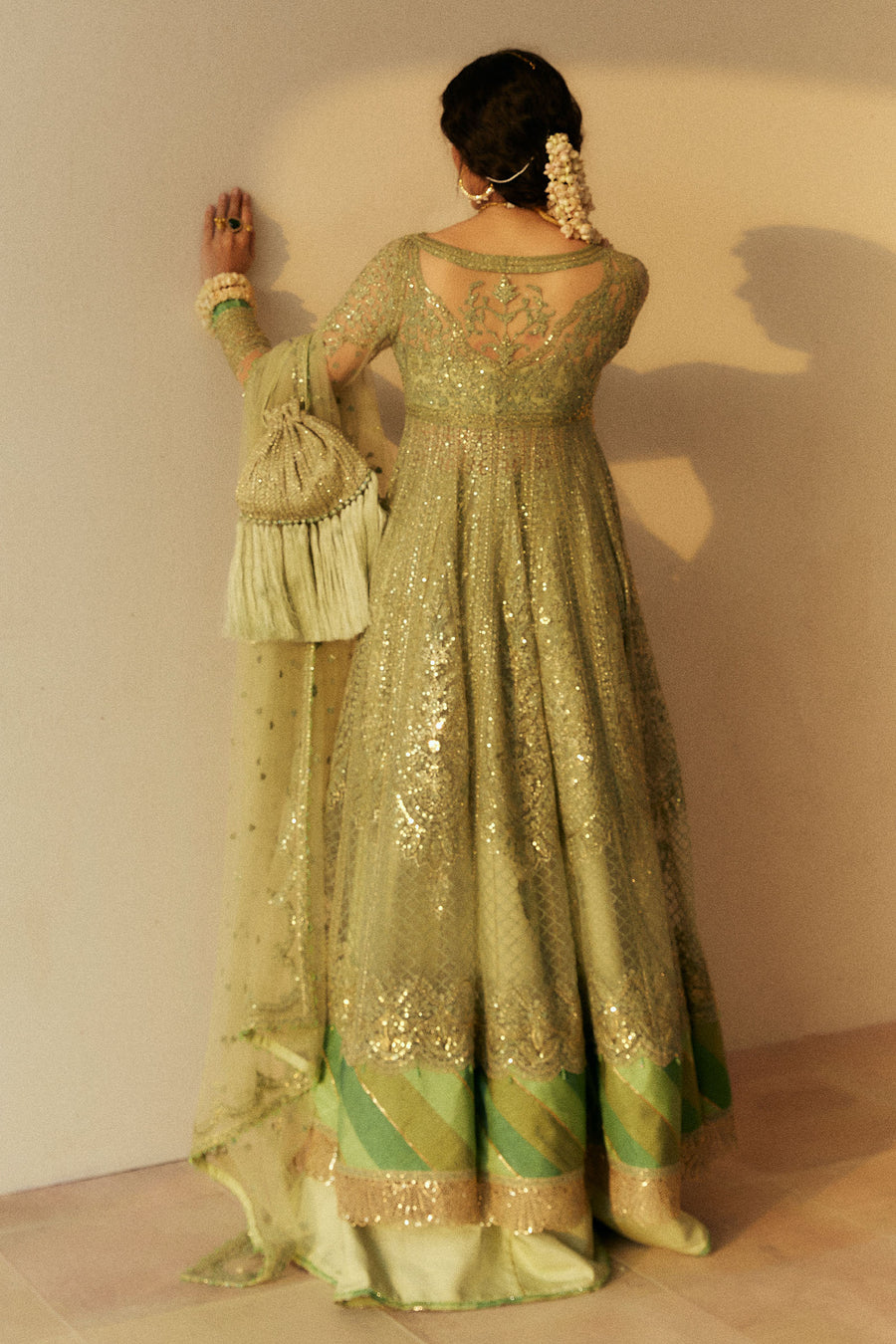 Zara Shahjahan Lovent Embroidered Breeze Net Unstitched 3Pc Suit D-01 Sofia