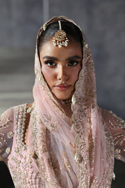 Afrozeh Embroidered Luxury Bridal Net Unstitched 3Pc Suit AFB-24-02 SOFIA
