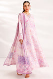 Farasha Summer Essentials Embroidered Lawn Unstitched 3Pc Suit - Soft Aura
