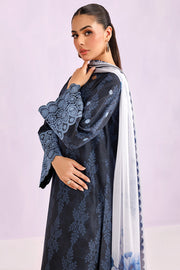 Farasha Summer Essentials Embroidered Lawn Unstitched 3Pc Suit - Soft Fable