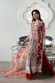 Soraya Lumene Embroidered Organza Unstitched 3Pc Suit - Solara