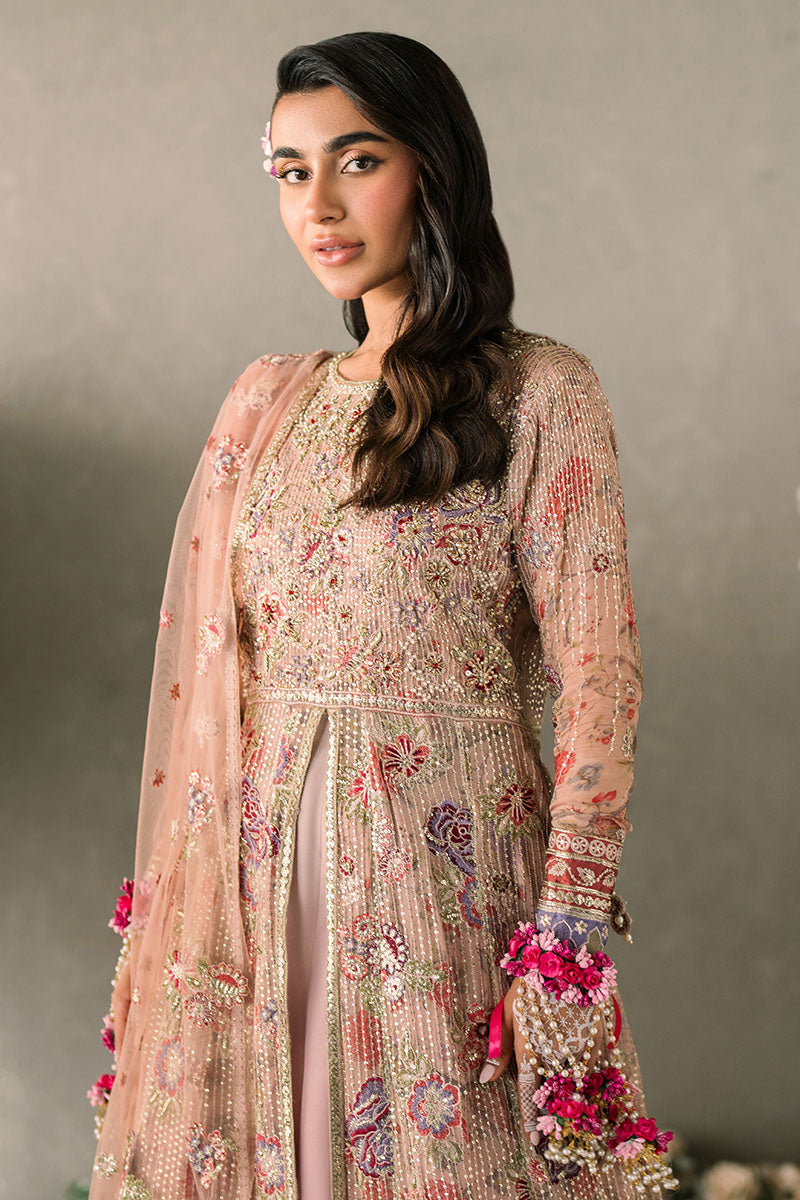 Mushq Mastani Evening Embroidered Chiffon Unstitched 3Pc Suit MCH-07 SONA