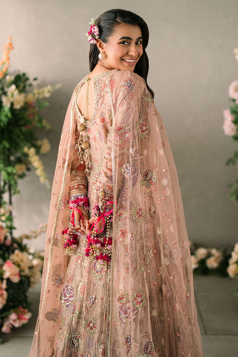 Mushq Mastani Evening Embroidered Chiffon Unstitched 3Pc Suit MCH-07 SONA
