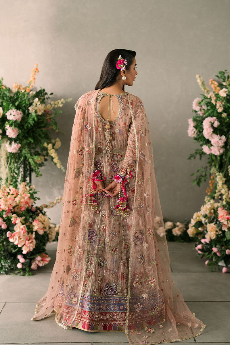Mushq Mastani Evening Embroidered Chiffon Unstitched 3Pc Suit MCH-07 SONA