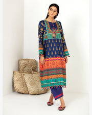 Dhanak by Noorangi Unstitched Printed Lawn 2Pc Suit - Sonata