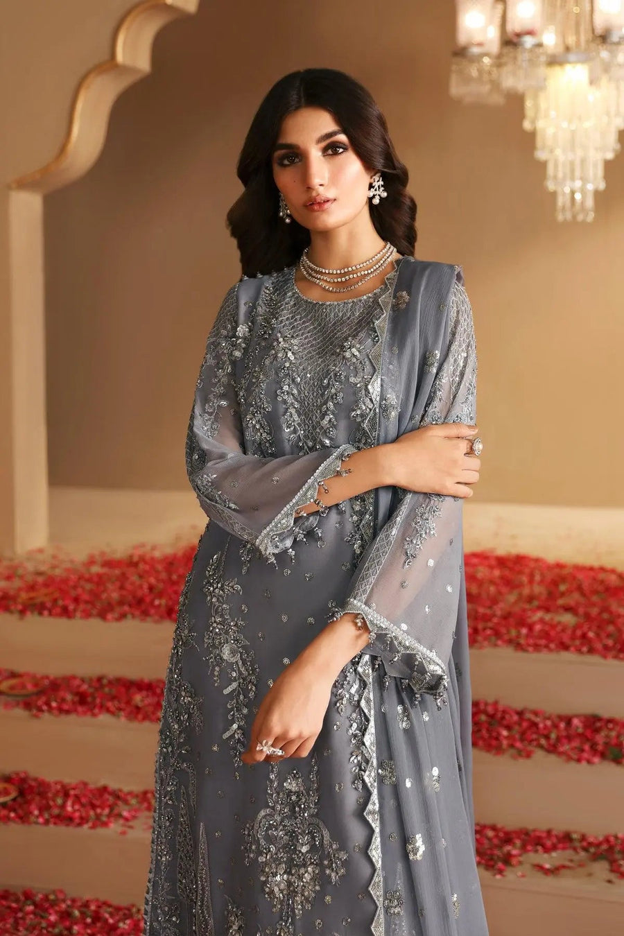 AF-HM-4028-Sophia Embroidered Chiffon