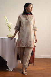 Coco by Zara Shahjahan Prints Unstitched Lawn 3Pc Suit D-03A Sora
