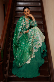Soraya Silk Edit Embroidered Raw Silk Unstitched 3Pc Suit - Sorelle
