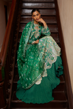Soraya Silk Edit Embroidered Raw Silk Unstitched 3Pc Suit - Sorelle