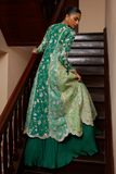 Soraya Silk Edit Embroidered Raw Silk Unstitched 3Pc Suit - Sorelle