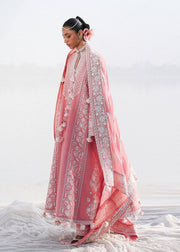 Hussain Rehar Kalabagh Unstitched Embroidered Lawn 3Pc Suit - Sorti