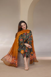 Feathers Premium Printed Lawn Unstitched 3Pc Suit Spring Sorbet-FT647