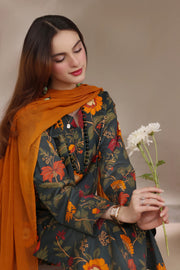 Feathers Premium Printed Lawn Unstitched 3Pc Suit Spring Sorbet-FT647
