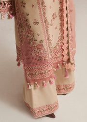 Hussain Rehar Embroidered Luxury Lawn Unstitched 3Pc Suit D-11 STILE