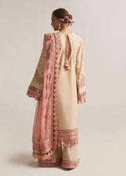 Hussain Rehar Embroidered Luxury Lawn Unstitched 3Pc Suit D-11 STILE