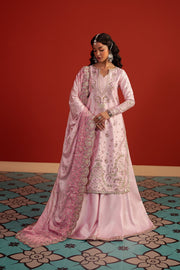 Afrozeh Divani Embroidered Silk Unstitched 3Pc Suit AS-25-08 SUFIYA