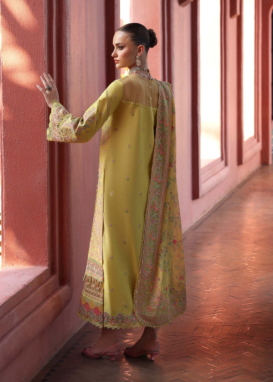 Kanwal Malik Elysia Embroidered Lawn Unstitched 3Pc Suit - SUMMER