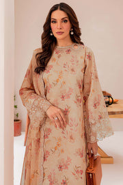 Farasha Summer Essentials Embroidered Lawn Unstitched 3Pc Suit - Summer Breeze