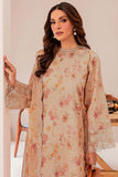 Farasha Summer Essentials Embroidered Lawn Unstitched 3Pc Suit - Summer Breeze