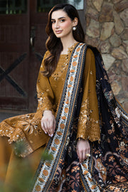 Farasha Embroidered Khaddar Unstitched 3Pc Suit - Sundune