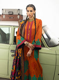 Zainab Chottani Embroidered Marina Twill Unstitched 3Pc Suit D-03 Suniva
