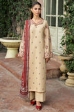 Farasha Embroidered Khaddar Unstitched 3Pc Suit - Sunrose