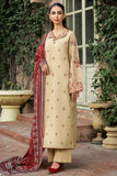Farasha Embroidered Khaddar Unstitched 3Pc Suit - Sunrose