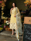 Hemline Odyssey by Mushq Embroidered Lawn Unstitched 3Pc Suit - Sunset Sway