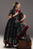 Zara Shahjahan Anarkali Embroidered Lawn Unstitched 3Pc Suit D-01 SURKH BAHAR