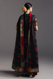 Zara Shahjahan Anarkali Embroidered Lawn Unstitched 3Pc Suit D-01 SURKH BAHAR