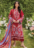 Siraa by Sadaf Fawad Khan Embroidered Lawn Unstitched 3Pc Suit - SUZANI (B)