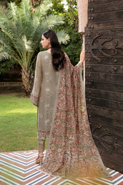 Dastan by Ramsha Embroidered Chiffon Unstitched 3 Piece Suit T-101