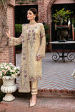 Dastan by Ramsha Embroidered Chiffon Unstitched 3 Piece Suit T-105