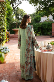 Dastan by Ramsha Embroidered Chiffon Unstitched 3 Piece Suit T-106