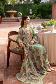Dastan by Ramsha Embroidered Chiffon Unstitched 3 Piece Suit T-106