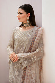 Dastan by Ramsha Embroidered Chiffon Unstitched 3Pc Suit T-201