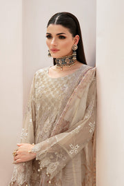 Dastan by Ramsha Embroidered Chiffon Unstitched 3Pc Suit T-201